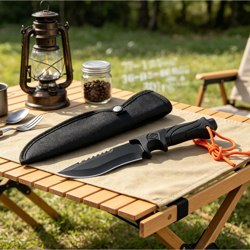 Edc Carry Fixed Blade Knife - Multi-Purpose Camping Survival EDC Knife Fixed