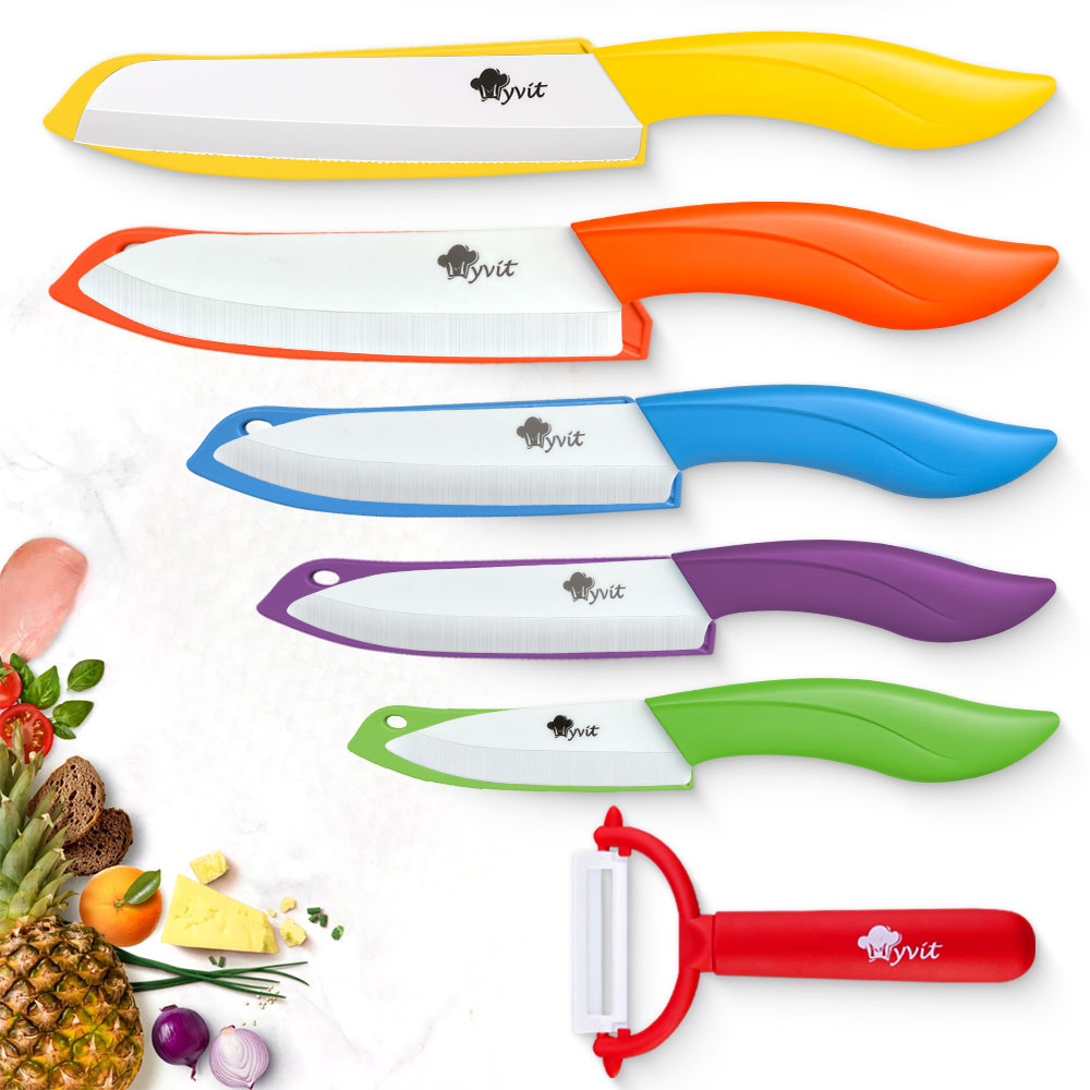 Pocket Knife Ceramic - Ceramic Knives Set Kitchen Knives 3'