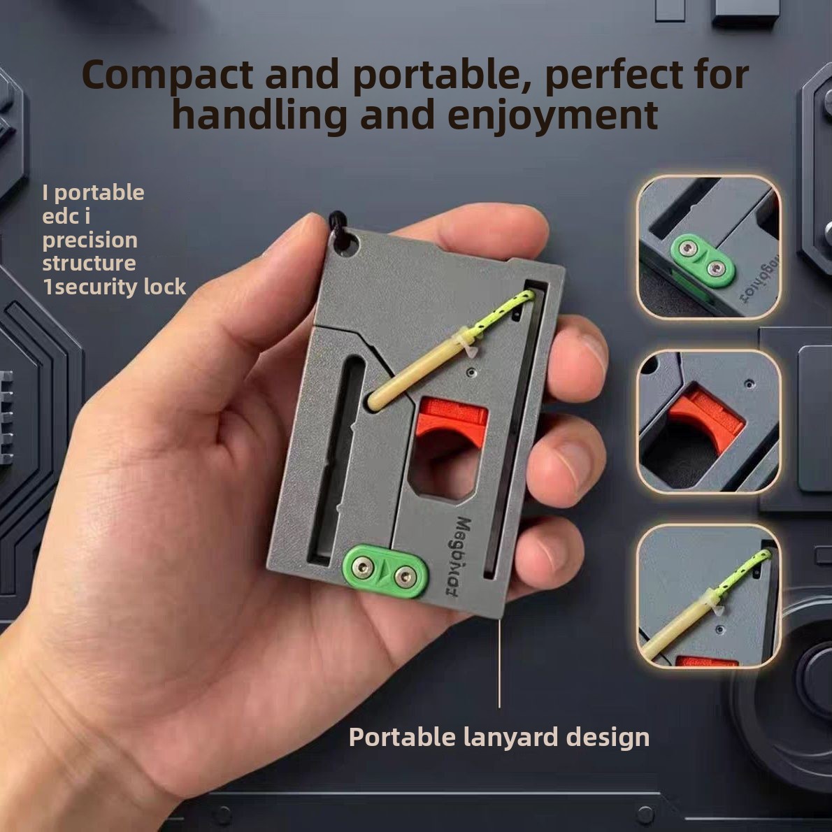 Edc Carry Pocket - MagaPivot Card Slingshot Portable Foldable EDC