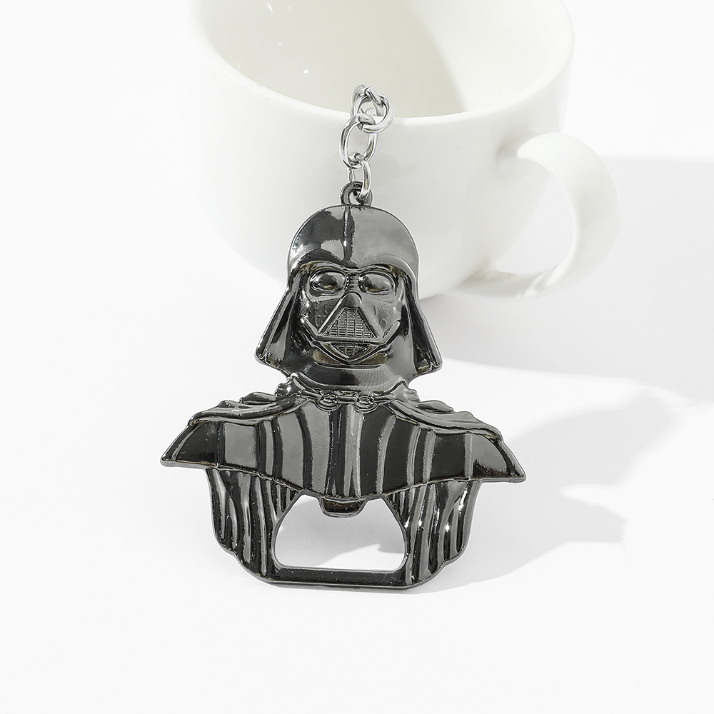 Bottle Opener Keyring - Star War Keychain Darth Vader Metal