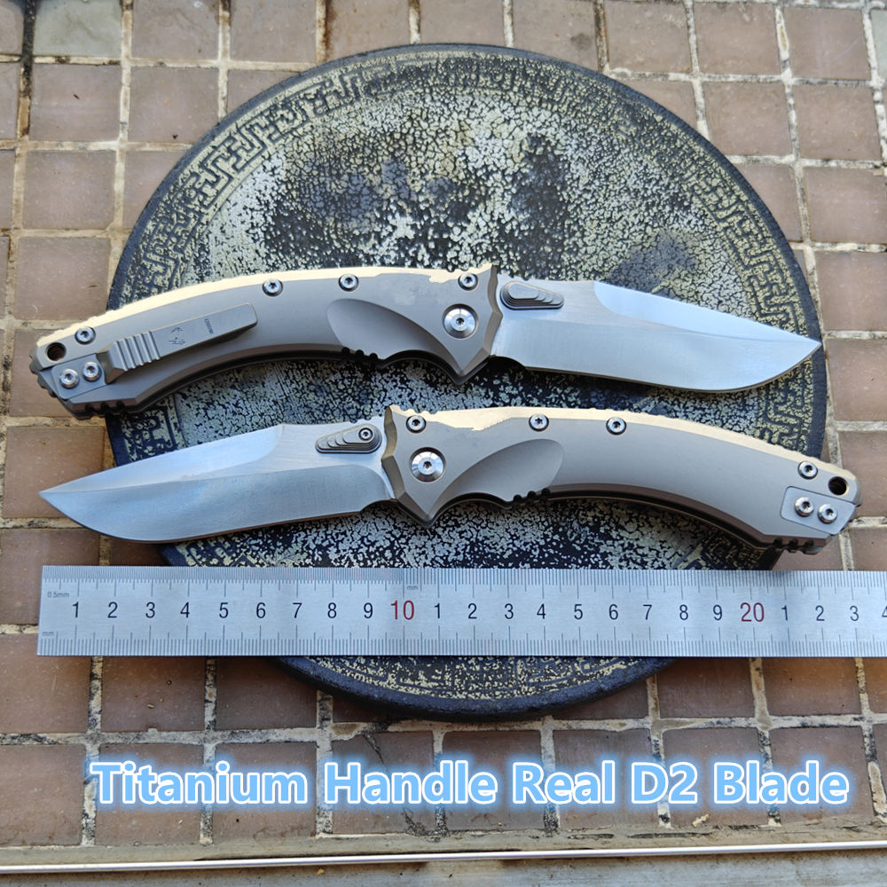 Pocket Knife Ceramic - Mai's Real D2 Blade Amphibia Folding