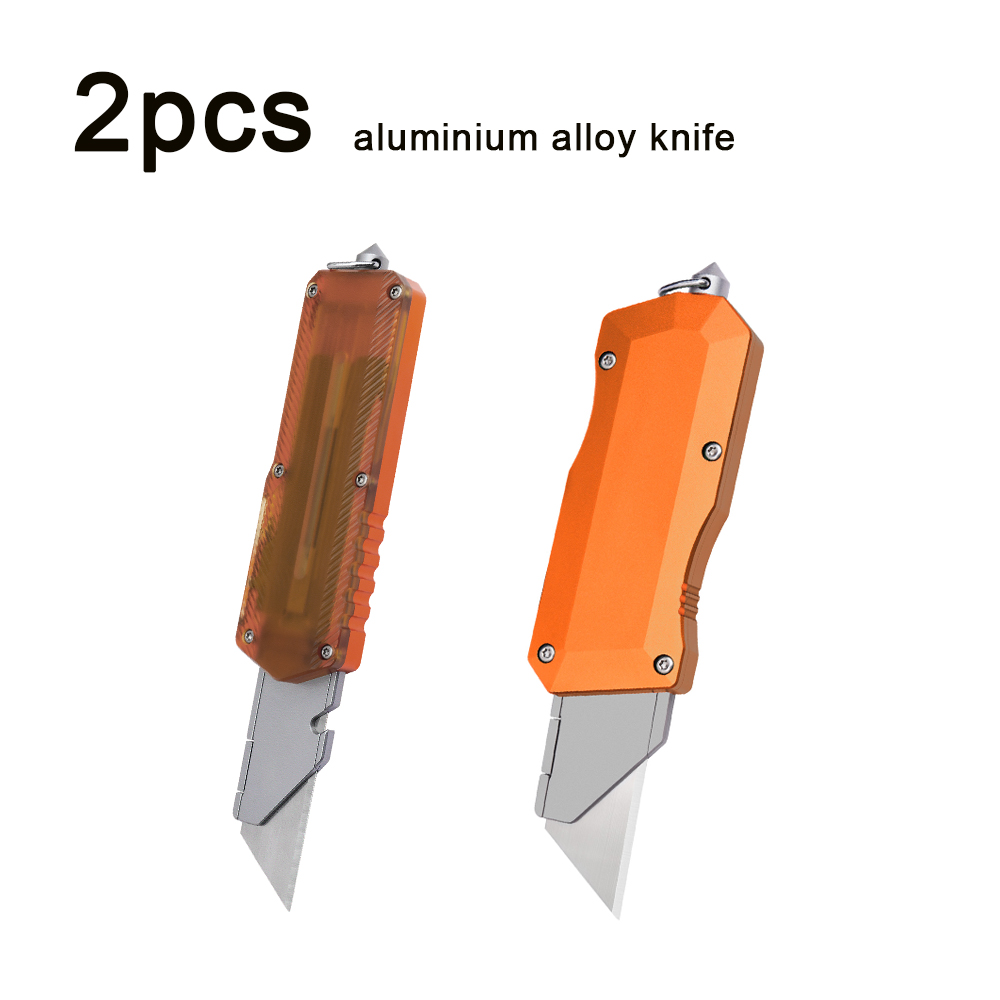Edc (Every Day Carry - Two-piece aluminum alloy combination knife set.
