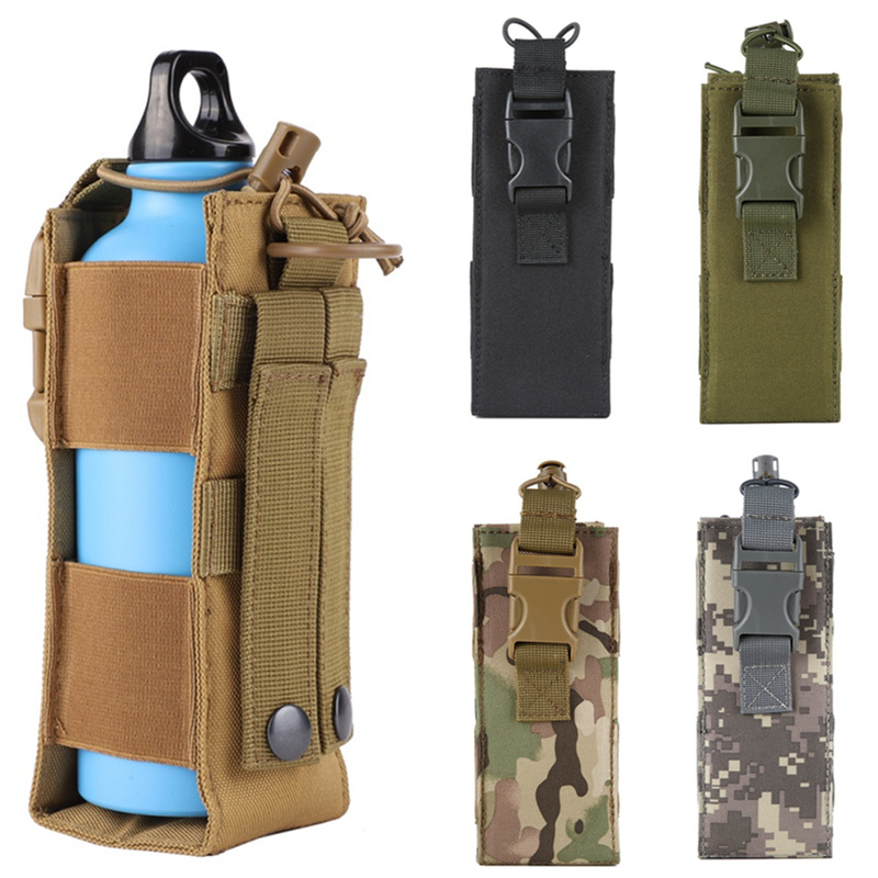 Edc Carry Belt Pouch - Molle Water Bottle Holster Pouch Outdoor