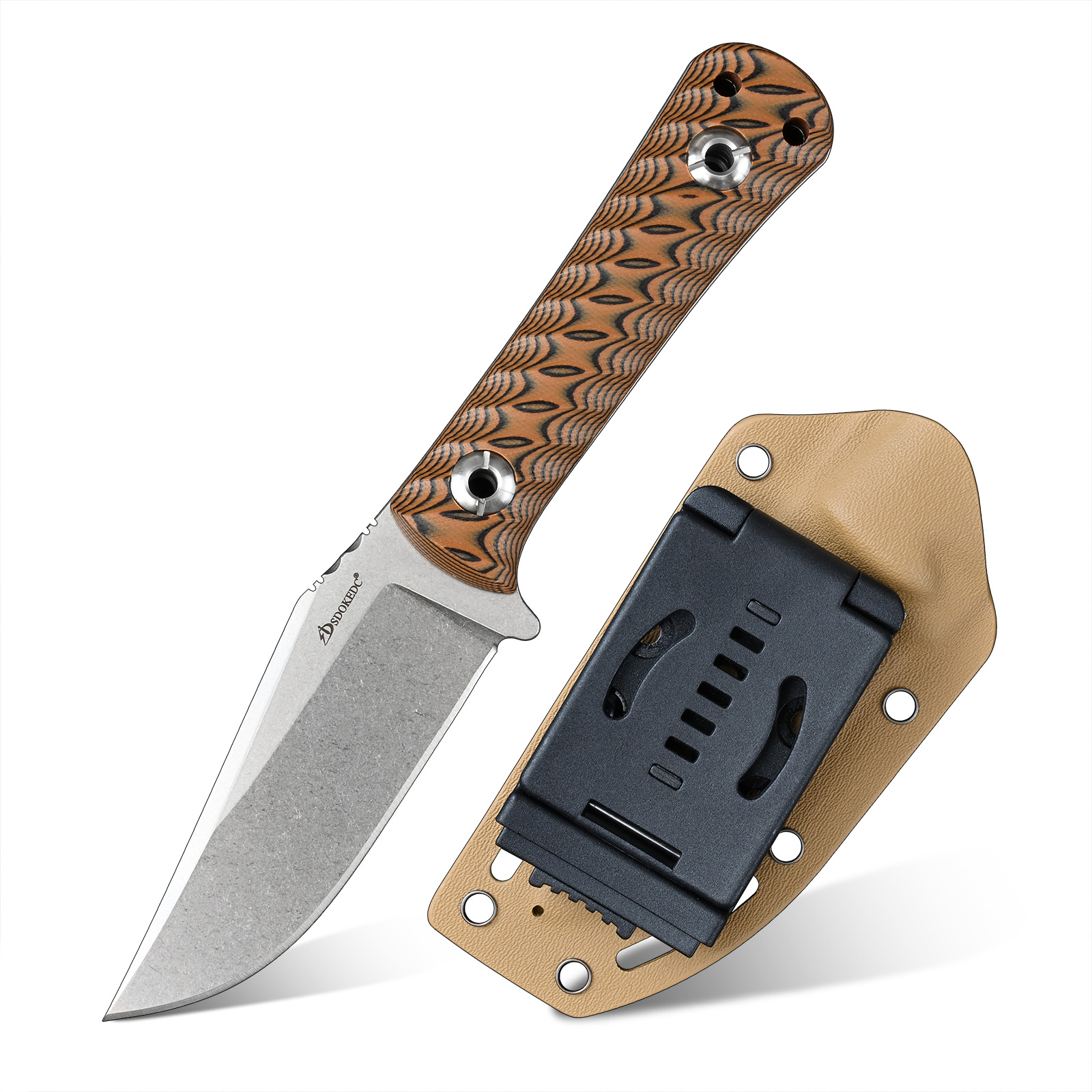 Edc Carry Fixed Blade Knife - SDOKEDC Portable EDC Carry Cutter Hand