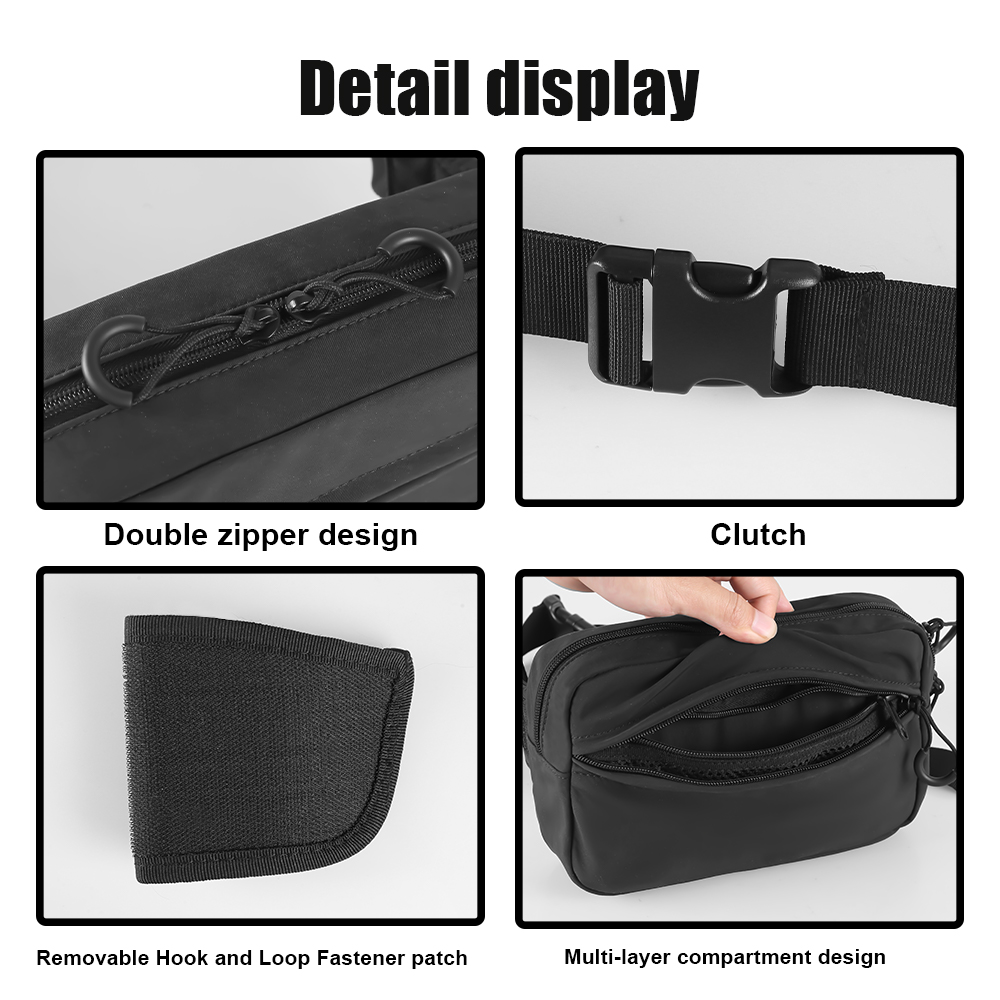 Tactical Crossbody Bag Pistol  - Edc Carry Fanny Pack 评论和价格