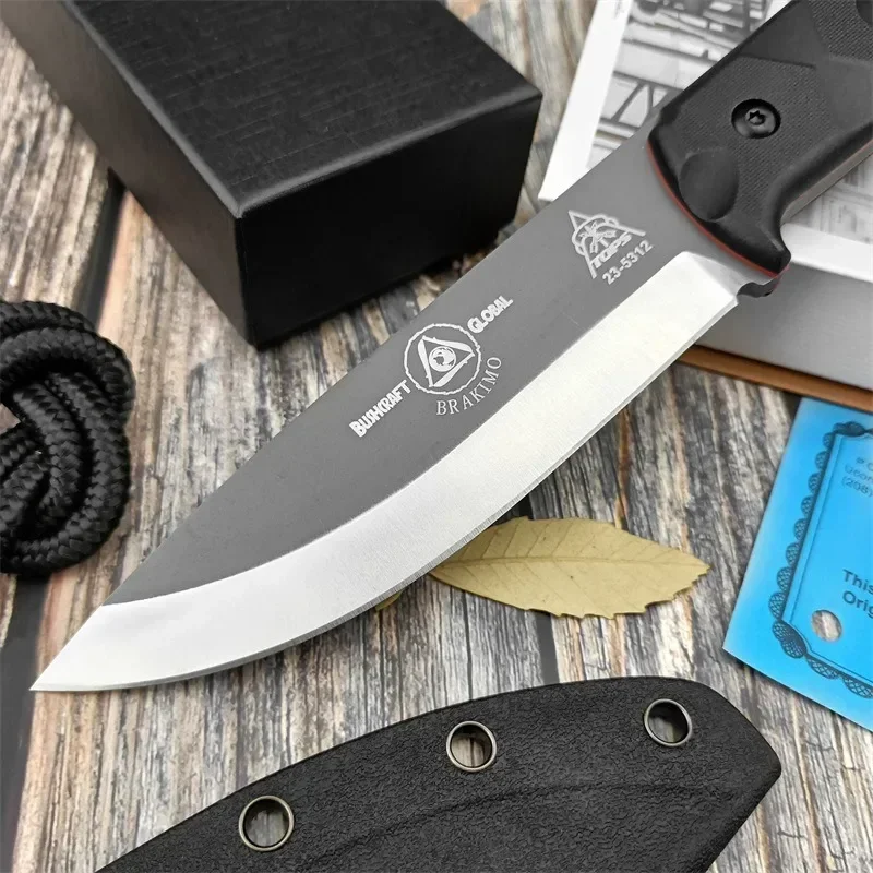 Portable D2 Steel Fixed Blade  - Edc Carry Fixed Blade Knife 评论和价格