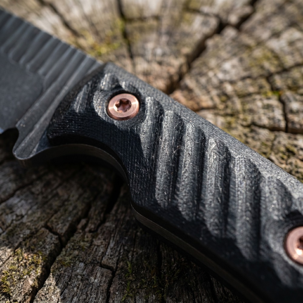 Full Tang Bushcraft Knife D2 B - Edc Carry Fixed Blade Knife 评论和价格