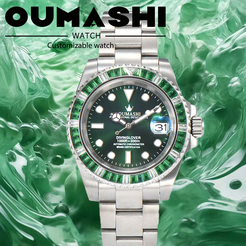 40mm Luxury Diving Men's Watch - Watch Winder Compact 评论和价格