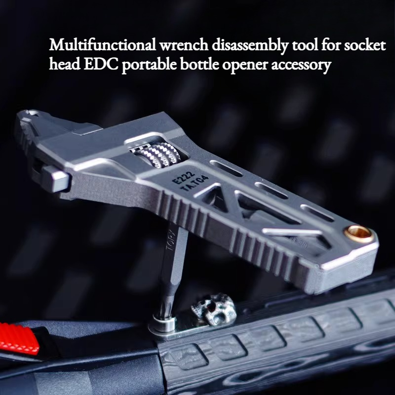 TC4 All-titanium Alloy Wrench  - Edc Carry All 评论和价格