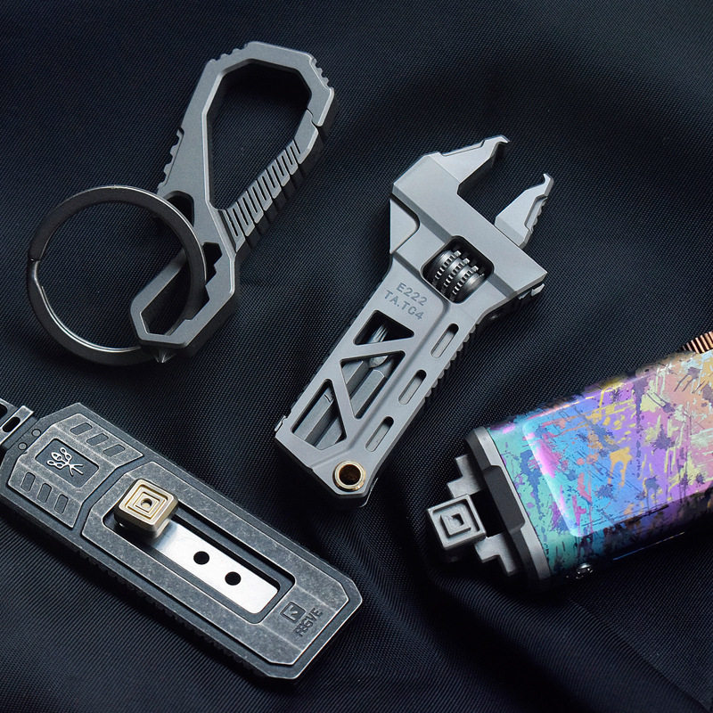 TC4 All-titanium Alloy Wrench  - Edc Carry All 评论和价格
