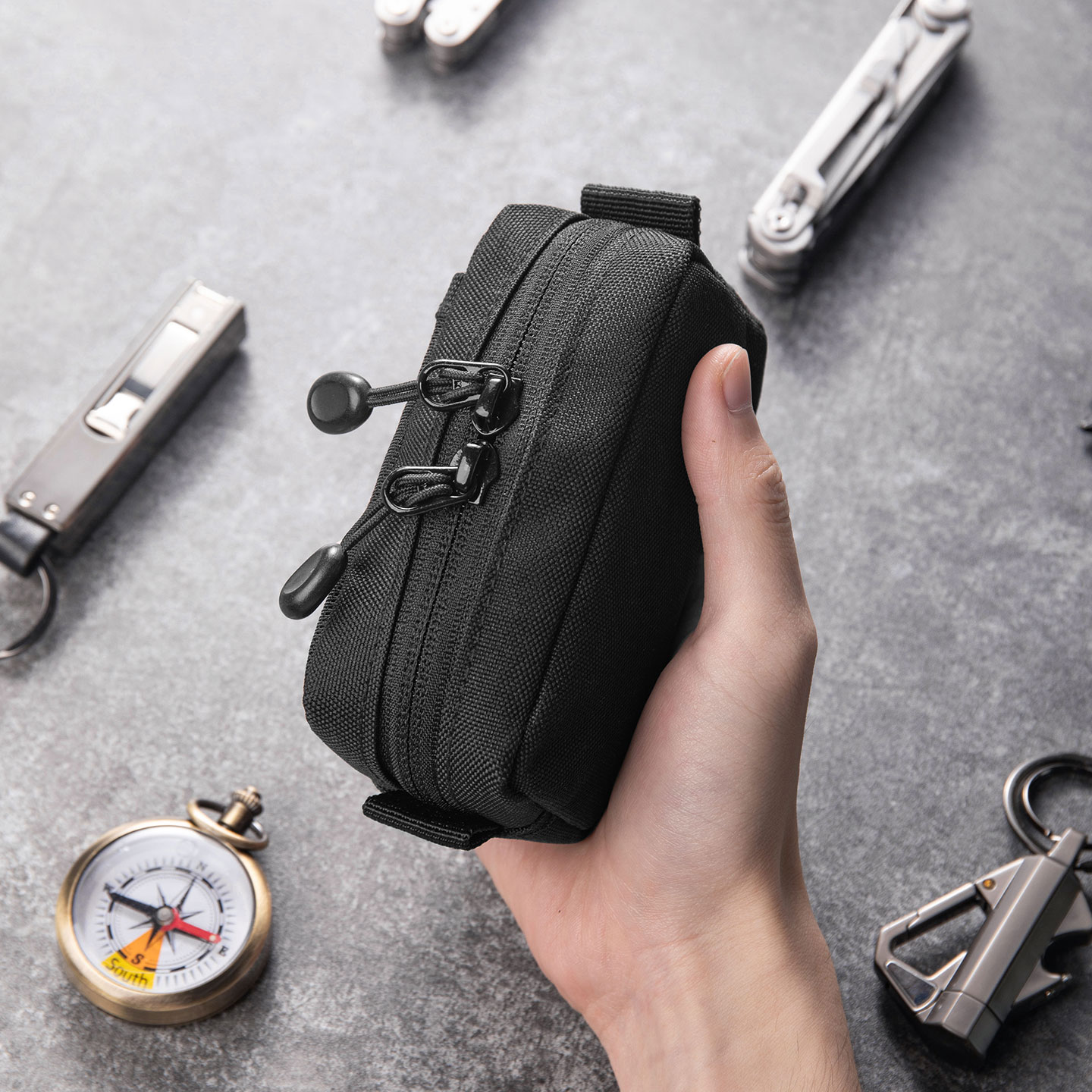 Tactical EDC Organizer Bag Dur - Edc Carry Pocket Pouch 评论和价格