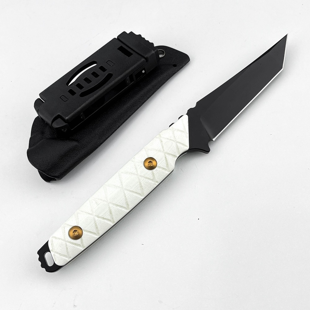 New Fixed Blade Knife White G1 - Edc Carry Fixed Blade Knife 评论和价格