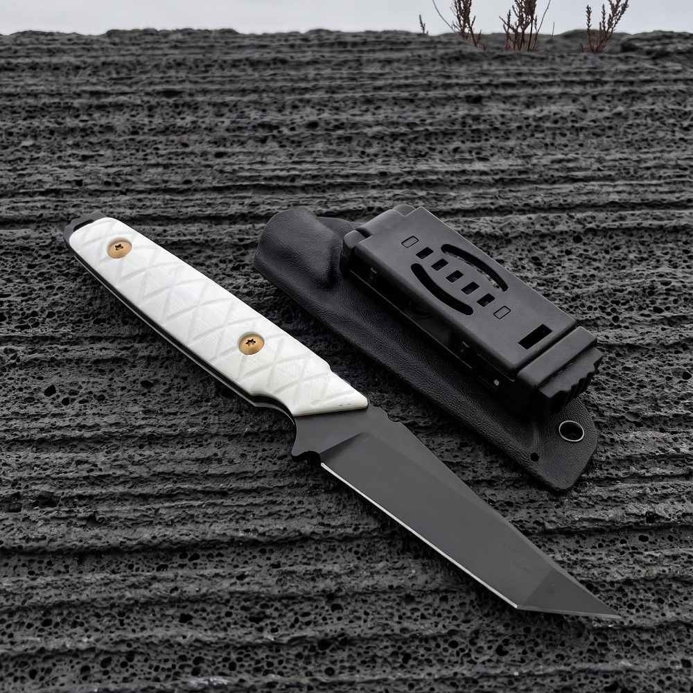 New Fixed Blade Knife White G1 - Edc Carry Fixed Blade Knife 评论和价格