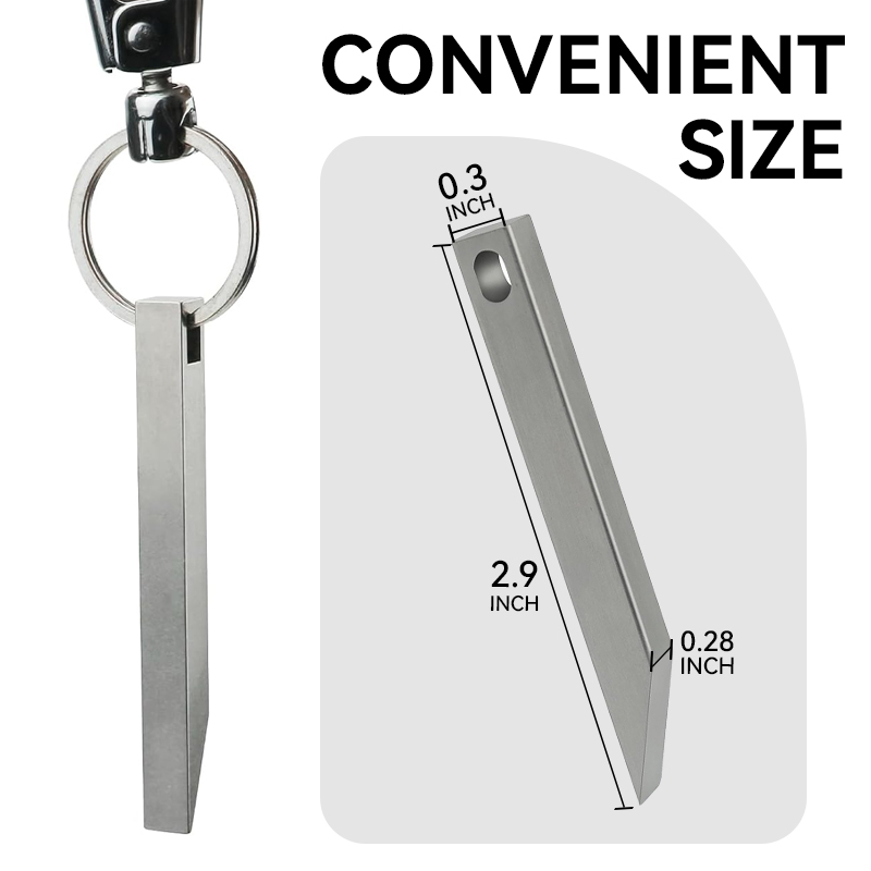 EDC Pry Bar, Heavy Duty Keycha - Edc (Every Day Carry 评论和价格