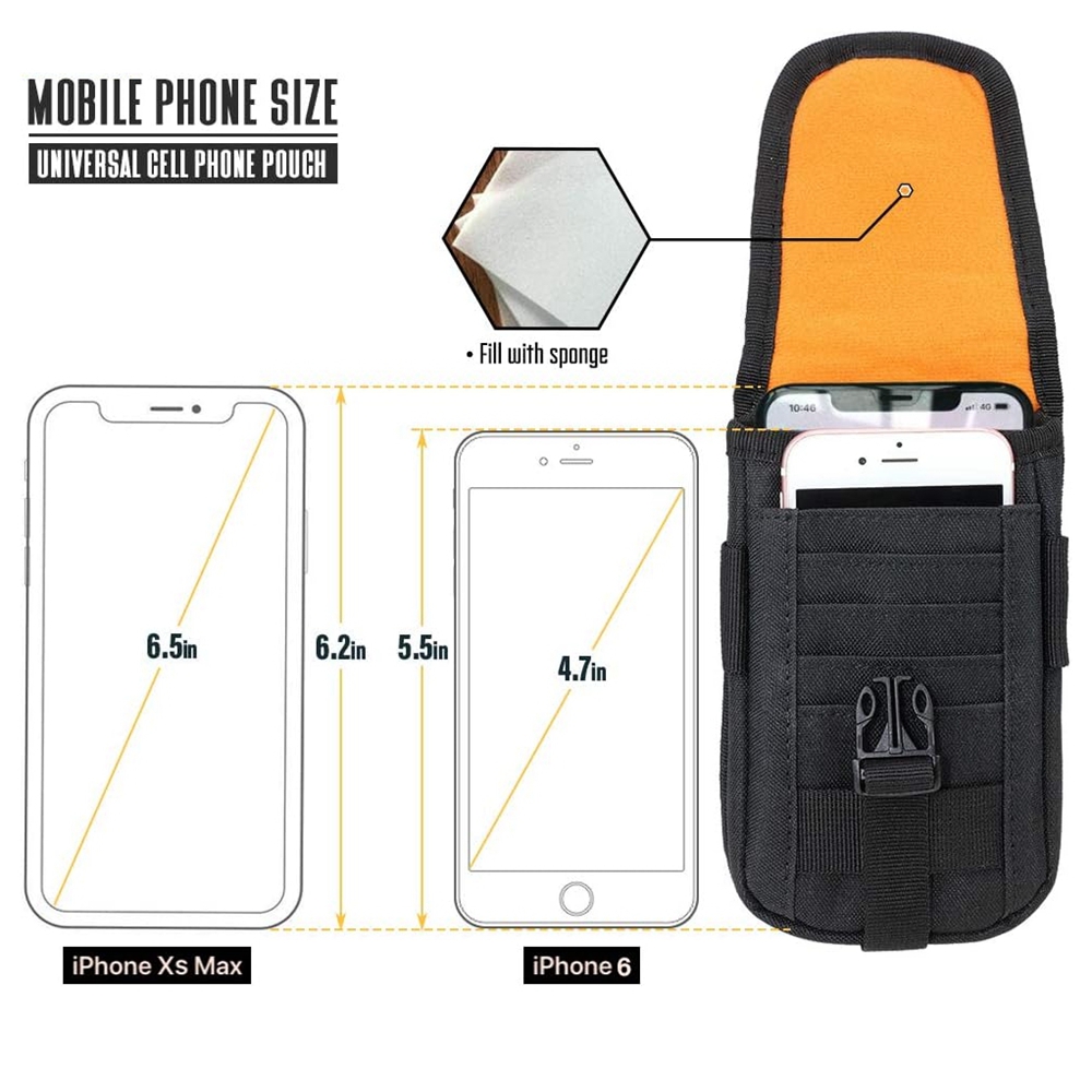 Tactical Phone Pouch Molle,Sma - Edc Carry Belt Pouch 评论和价格