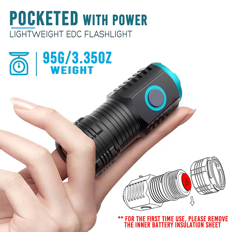 Type-C USB Rechargeable Pocket - Edc (Every Day Carry 评论和价格