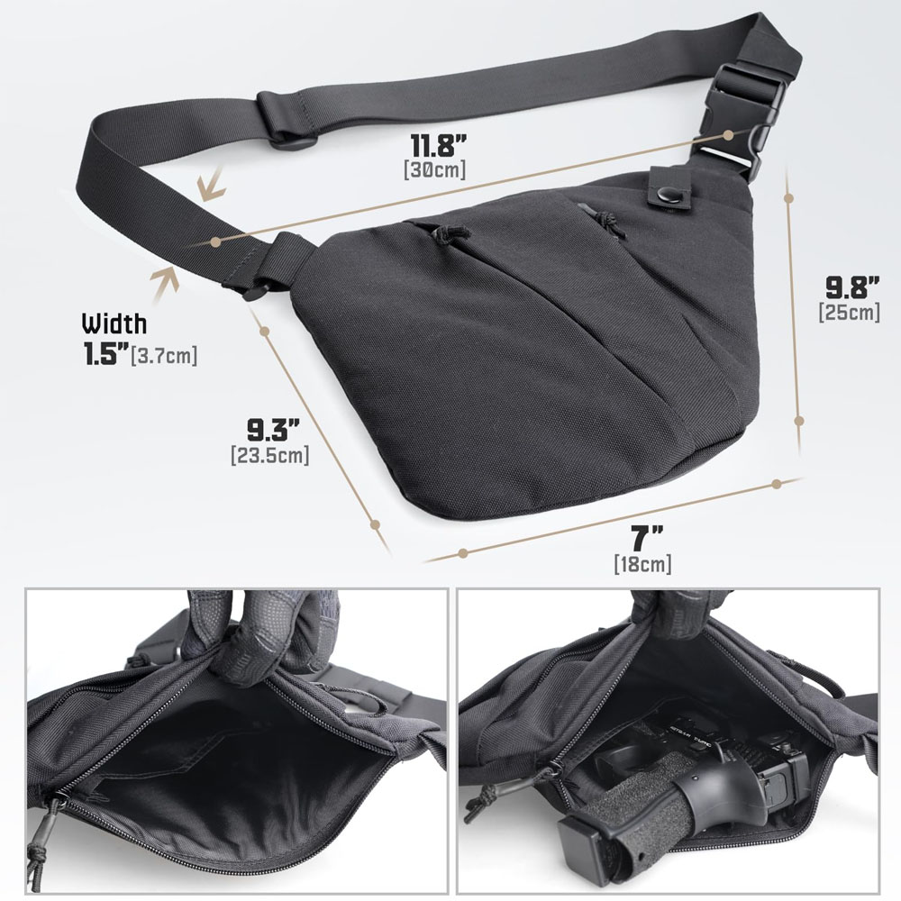 Tactical Concealed Gun Carry B - Edc Carry Bag For Pistol 评论和价格