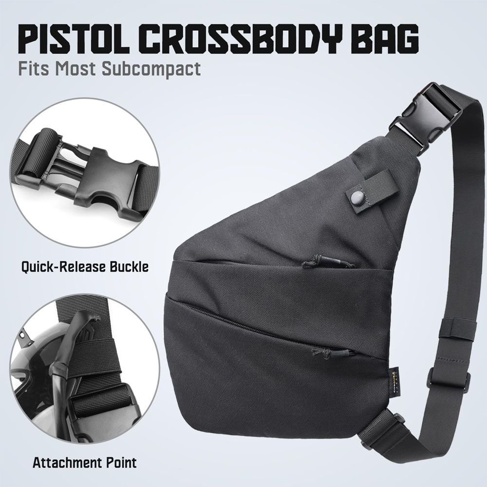 Tactical Concealed Gun Carry B - Edc Carry Bag For Pistol 评论和价格