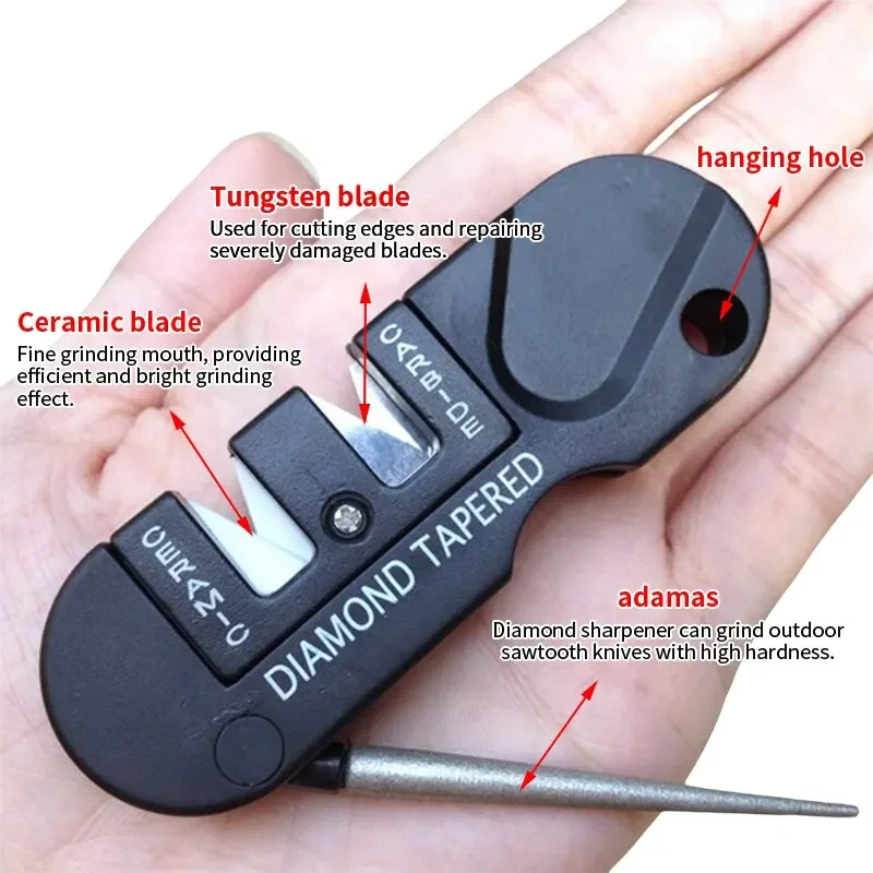 4-in-1 Mini Portable Knife Sha - Pocket Knife Ceramic 评论和价格