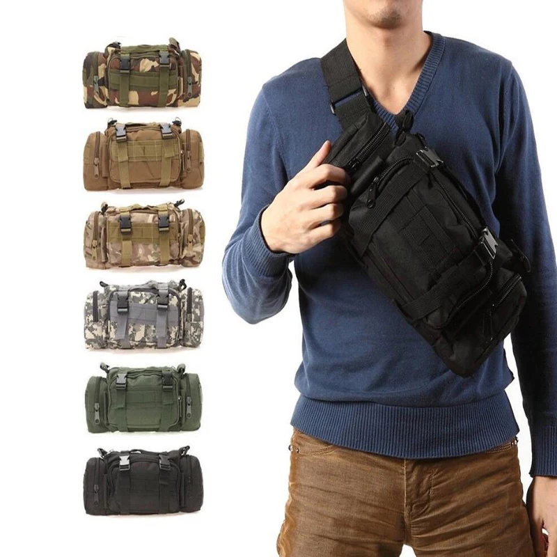 Duffel Waist Bag Molle Waterpr - Edc Carry Fanny Pack 评论和价格