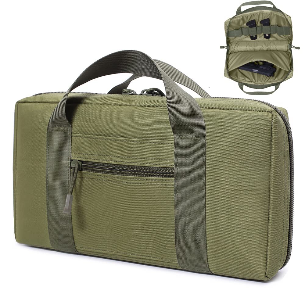 Tactical Pistol Range Bag Gun  - Edc Carry Bag For Pistol 评论和价格