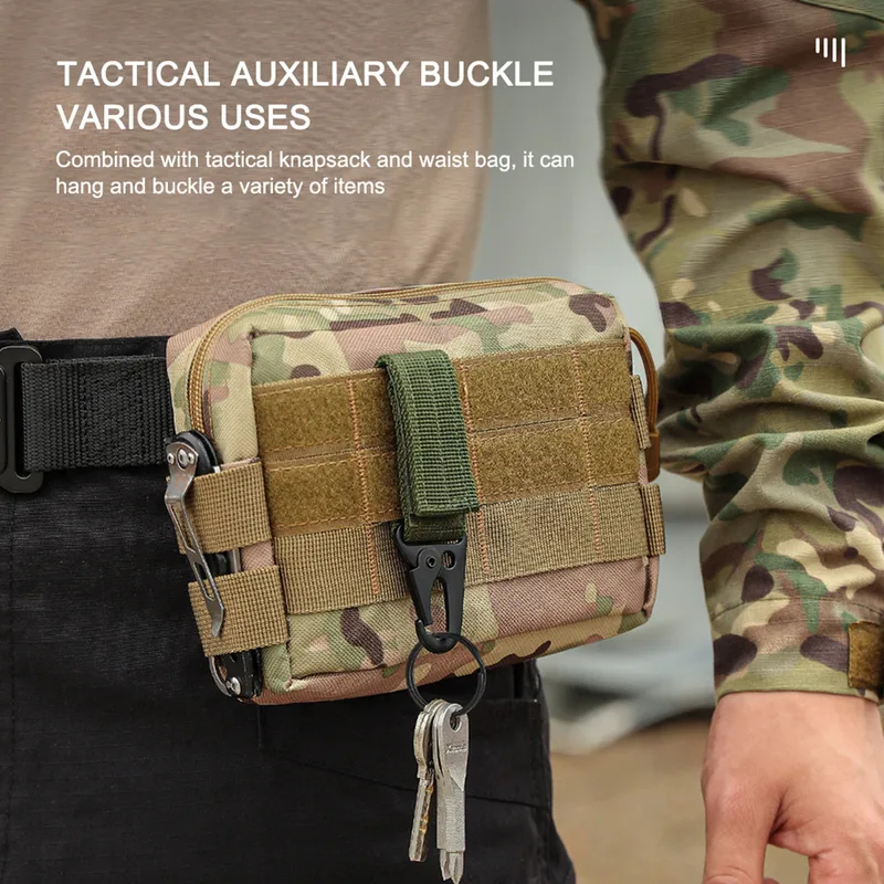1-4Pcs Tactical Carabiner Outd - Edc Carry Kit 评论和价格