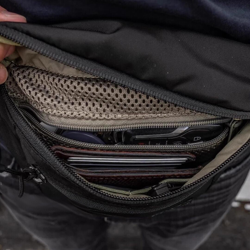 Mens Belt Bag with Adjustable  - Edc Carry Fanny Pack 评论和价格