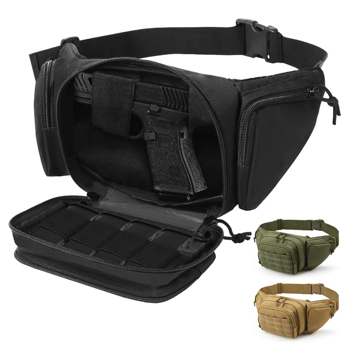 MOLLE Tactical Concealed Carry - Edc Carry Fanny Pack 评论和价格