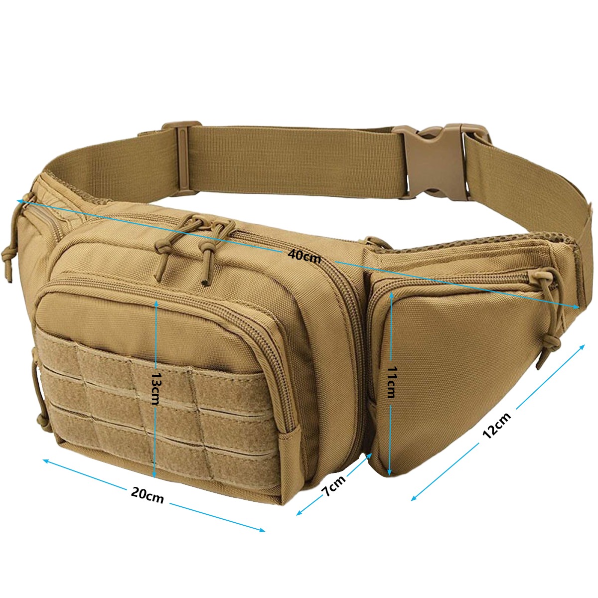 MOLLE Tactical Concealed Carry - Edc Carry Fanny Pack 评论和价格