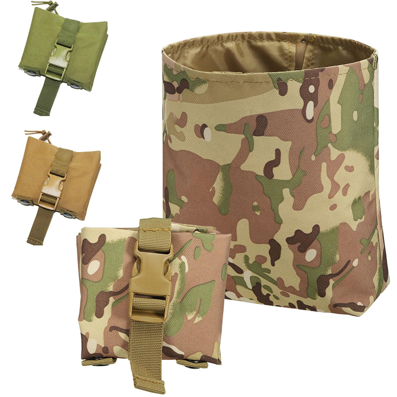 New Molle Folding Dump Drop Ma - Edc Carry Belt Pouch 评论和价格