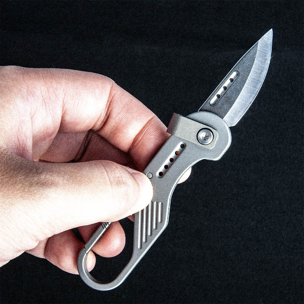 Titanium Alloy Keychain Mini F - Edc Carry Essentials 评论和价格