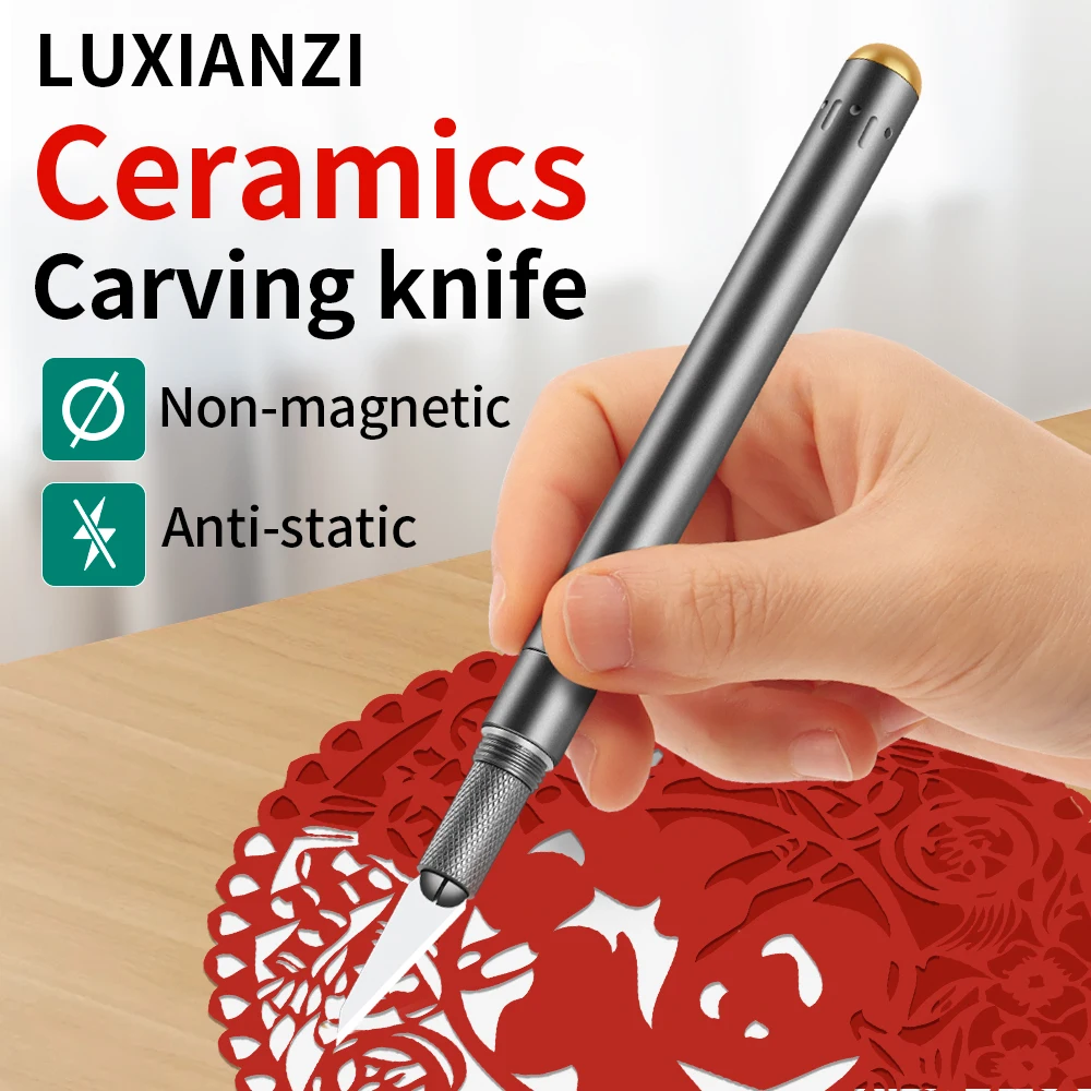 LUXIANZI Ceramics Blade Carvin - Pocket Knife Ceramic 评论和价格