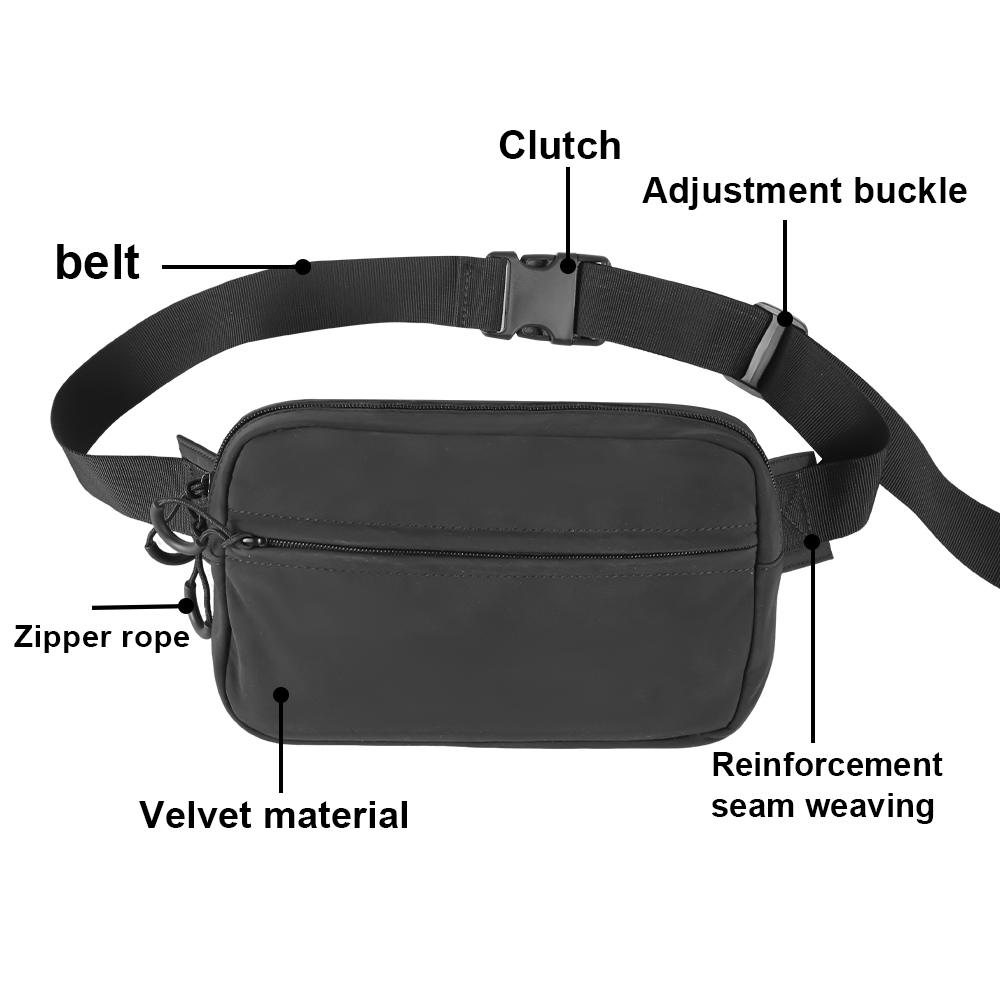 Tactical Crossbody Bag Pistol  - Edc Carry Fanny Pack 评论和价格