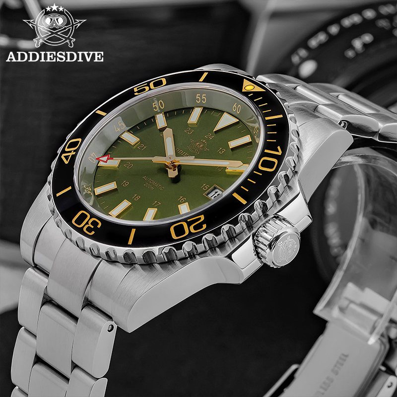 ADDIESDIVE Men's Watch 8215 Me - Watch Winder Compact 评论和价格