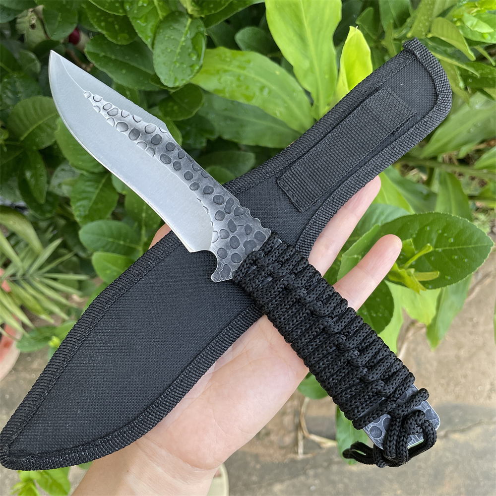 Forged 8cr13mov Blade Pocket k - Edc Carry Fixed Blade Knife 评论和价格