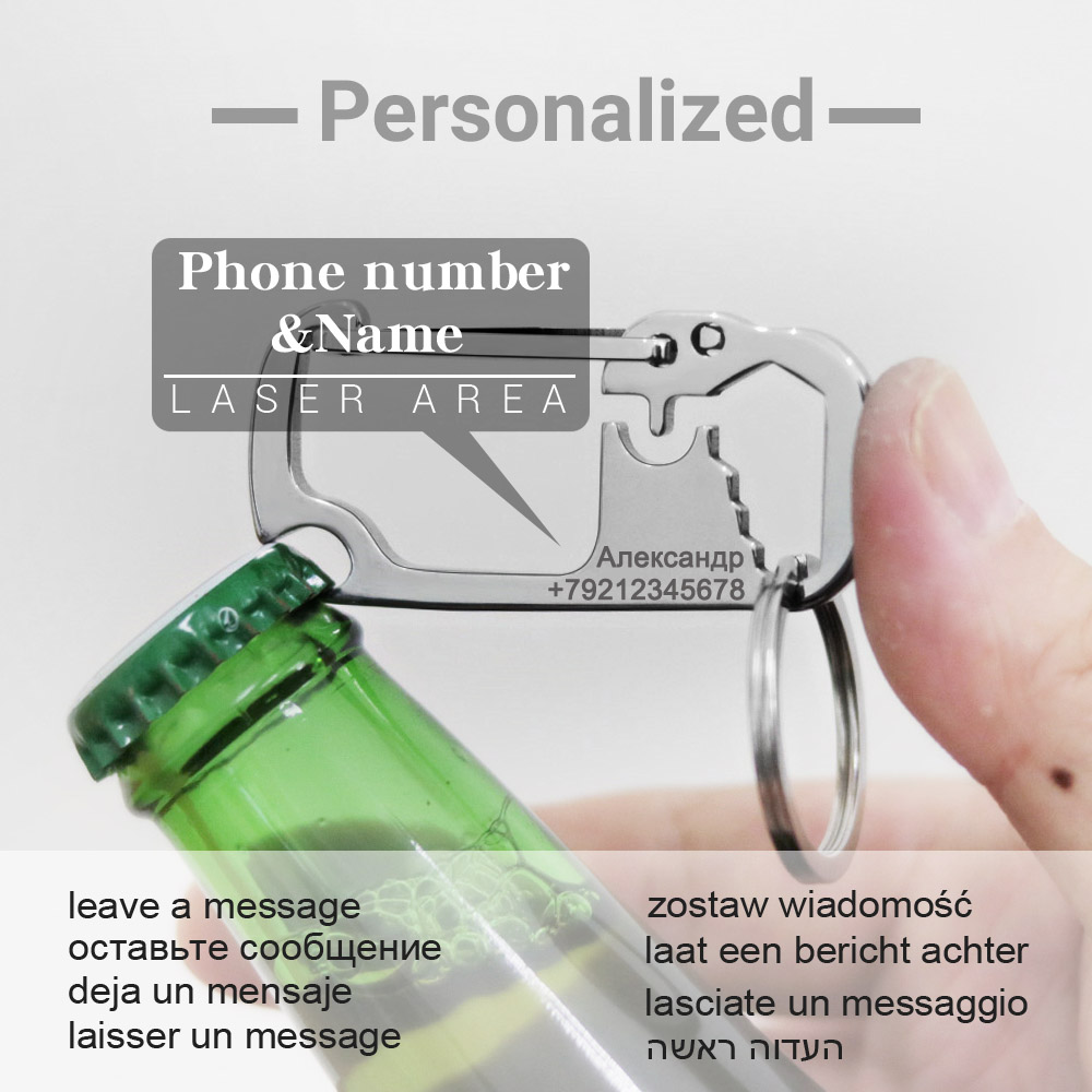 Personalized Name Number Keych - Bottle Opener Keyring 评论和价格